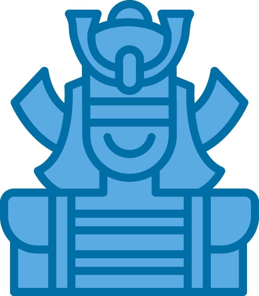 samurai vector icono diseño