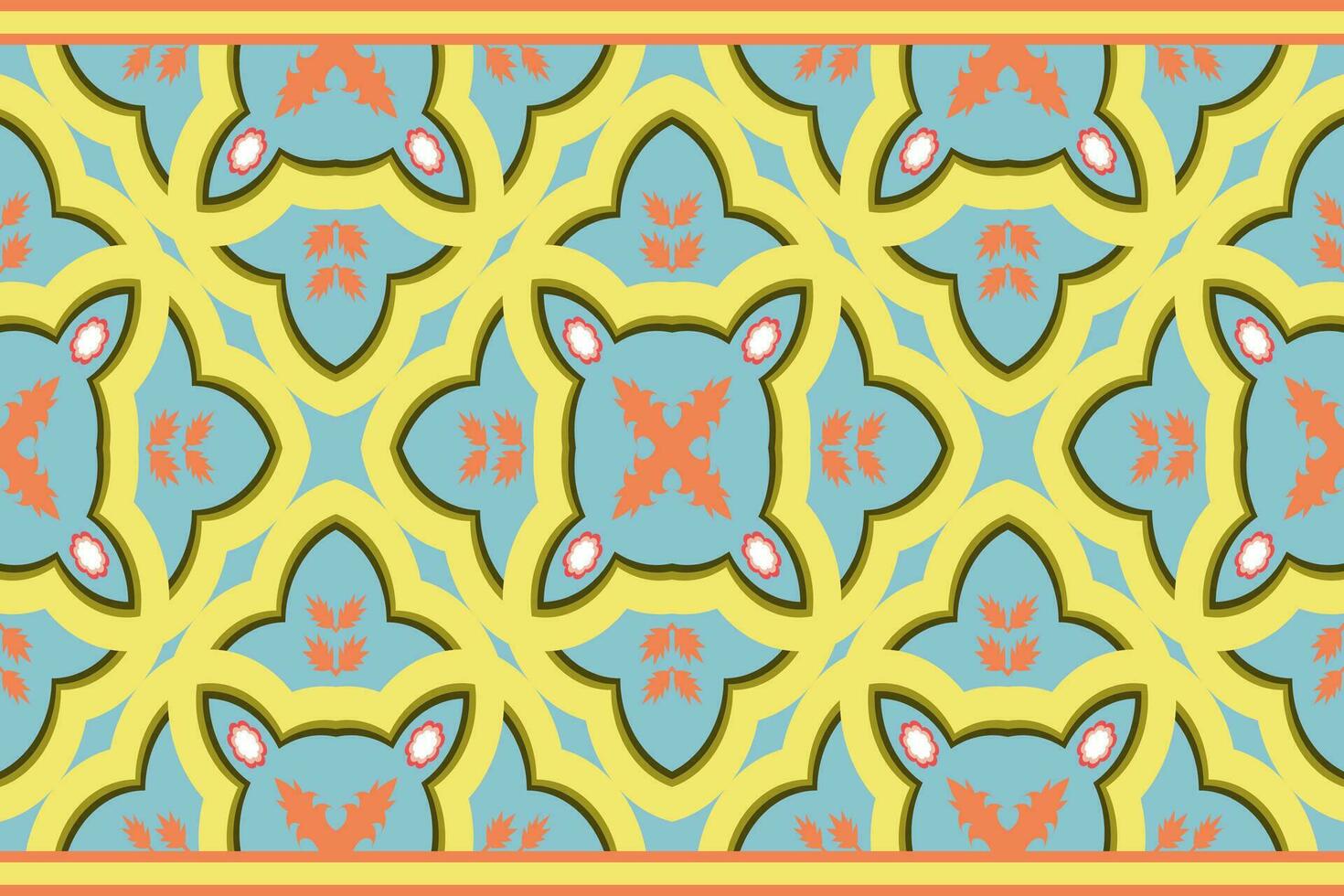 Ethnic abstract ikat.Seamless pattern in tribal.Colorful vector seamless patterns collection.Spring summer autumn decor.Festival elements with coloful background.