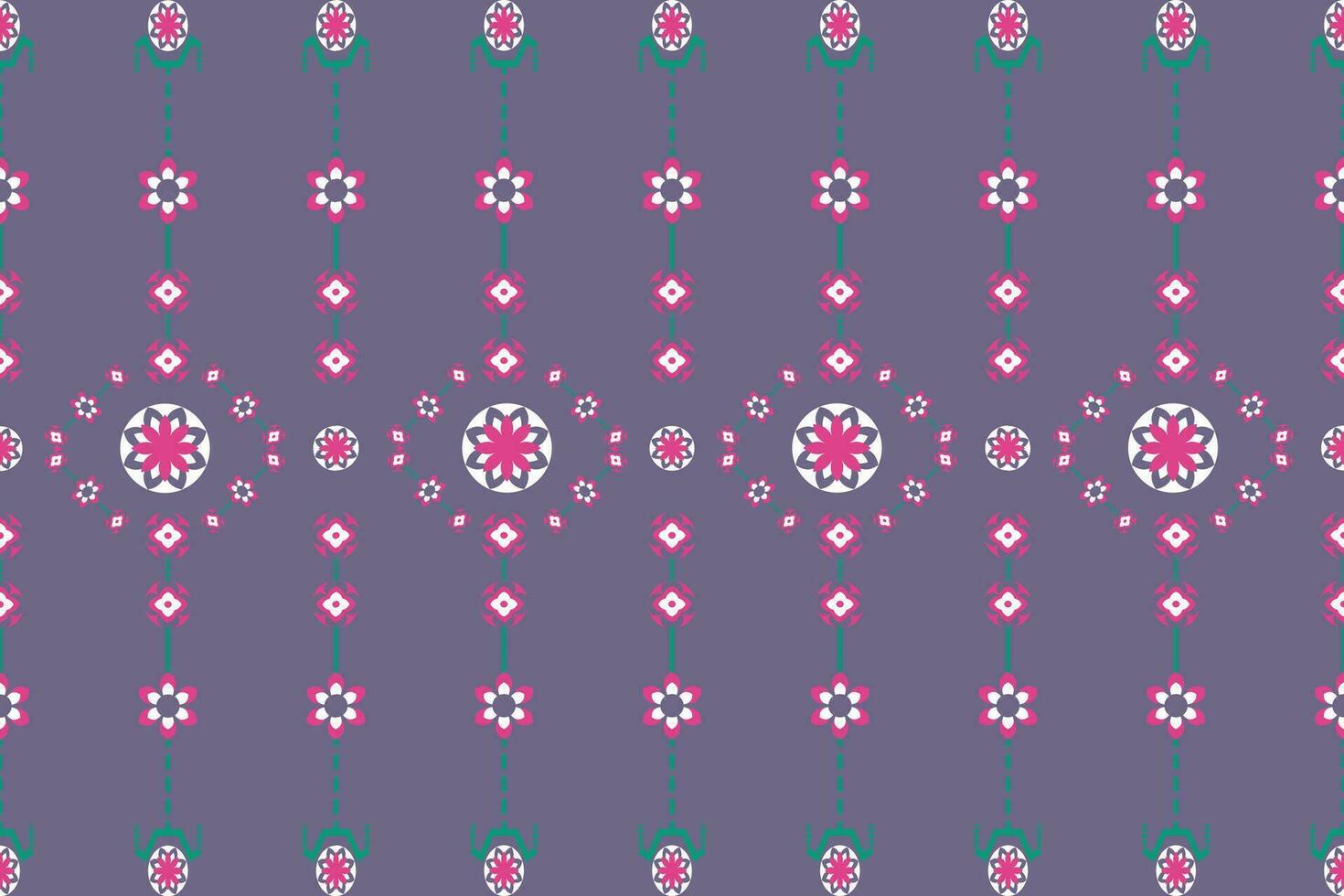 Ethnic abstract ikat.Seamless pattern in tribal.Colorful vector seamless patterns collection.Spring summer autumn decor.Festival elements with coloful background.