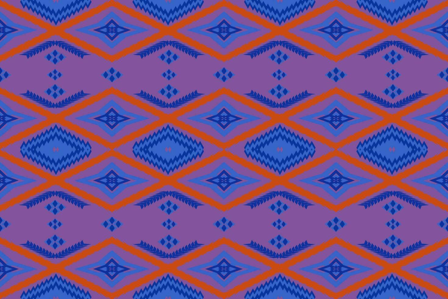 Geometric patchwork ethnic pattern vector for tribal boho design,Wallpaper,Wrapping,Fashion,Carpet,Clothing,Knitwear,Batik,Illustration.Ethnic abstract ikat.