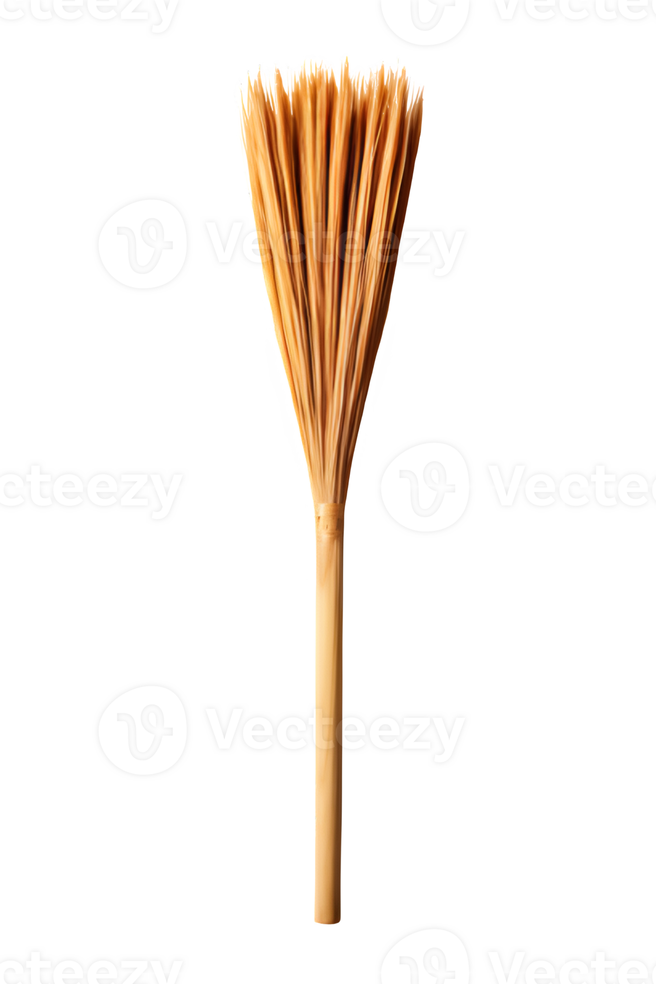 broom stick isolated on transparent background ,witch broom cut out png