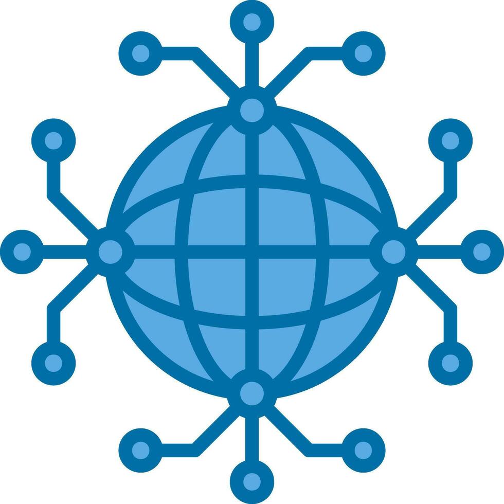 Global connection Vector Icon Design