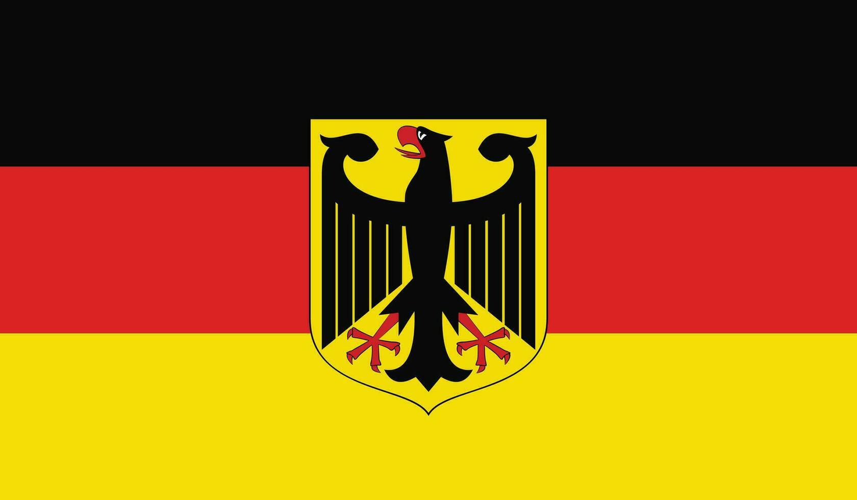 bandera de alemania vector