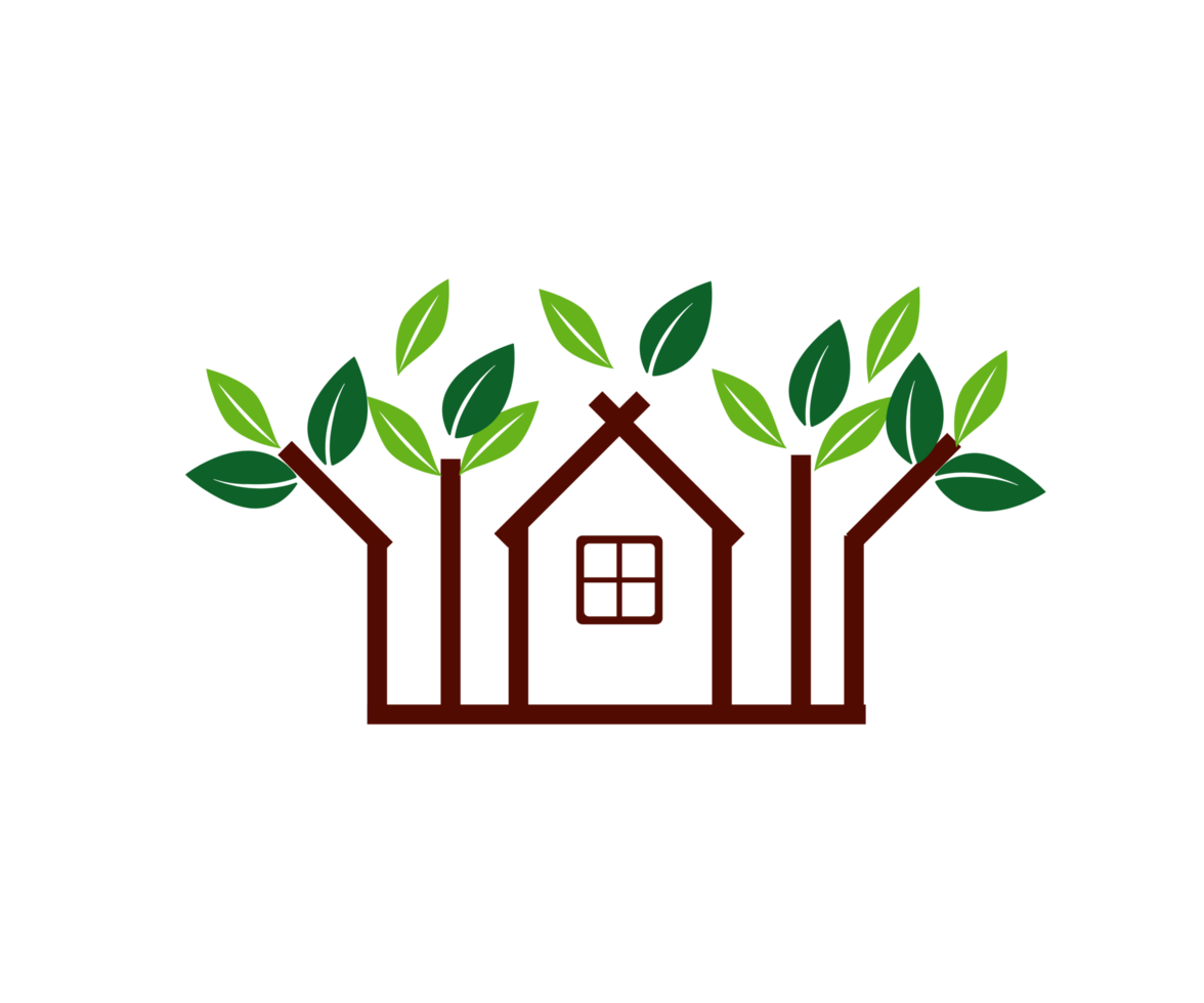 Tree house icon logo png