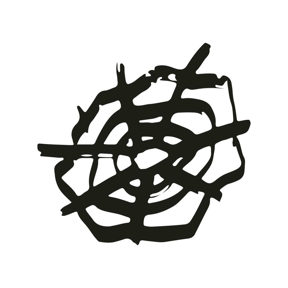 Web. Street graffiti style. Hand-drawn wall art. vector