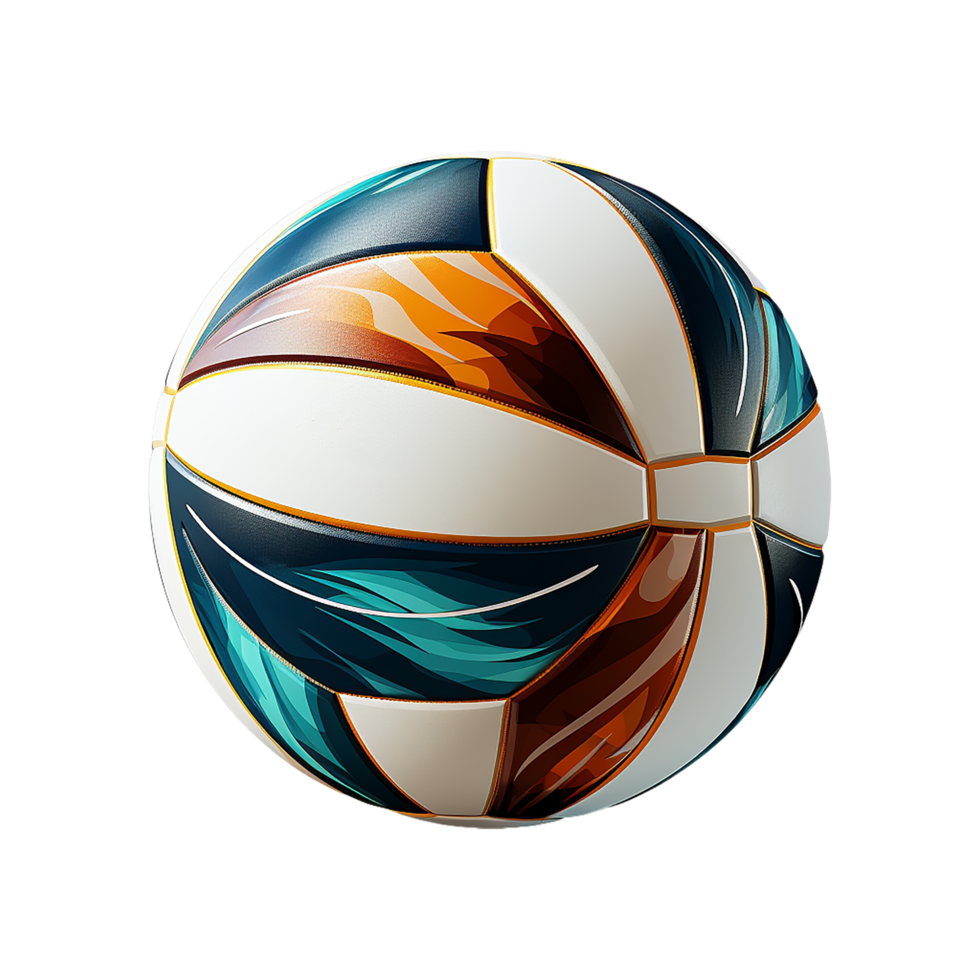 Volleyball, Volleyball Png, Volleyball With Transparent Background, AI Generated png