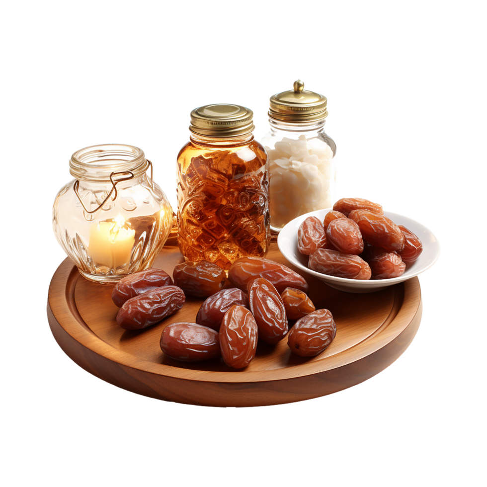 Ramadan, Dates Food, Ramadan Mubarak, Ramadan Kareem, Transparent Background, AI Generated png