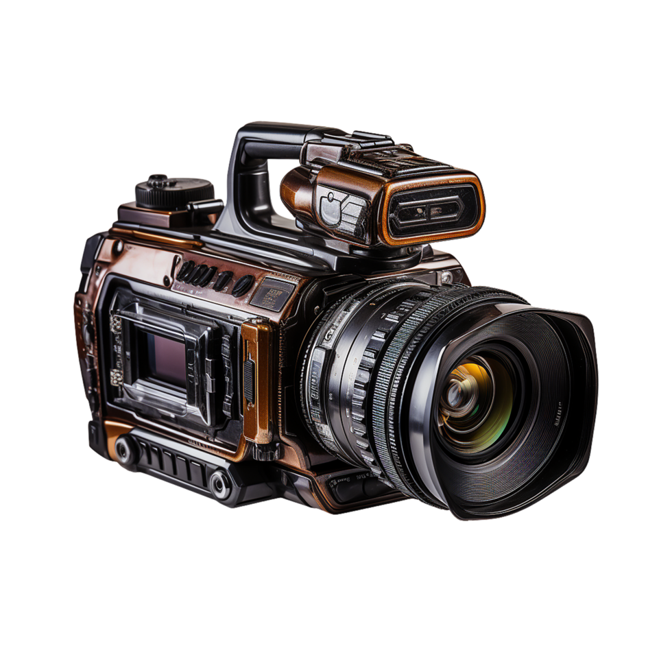 Video Camera, Video Camera Png, Film Camera, Transparent Background, AI