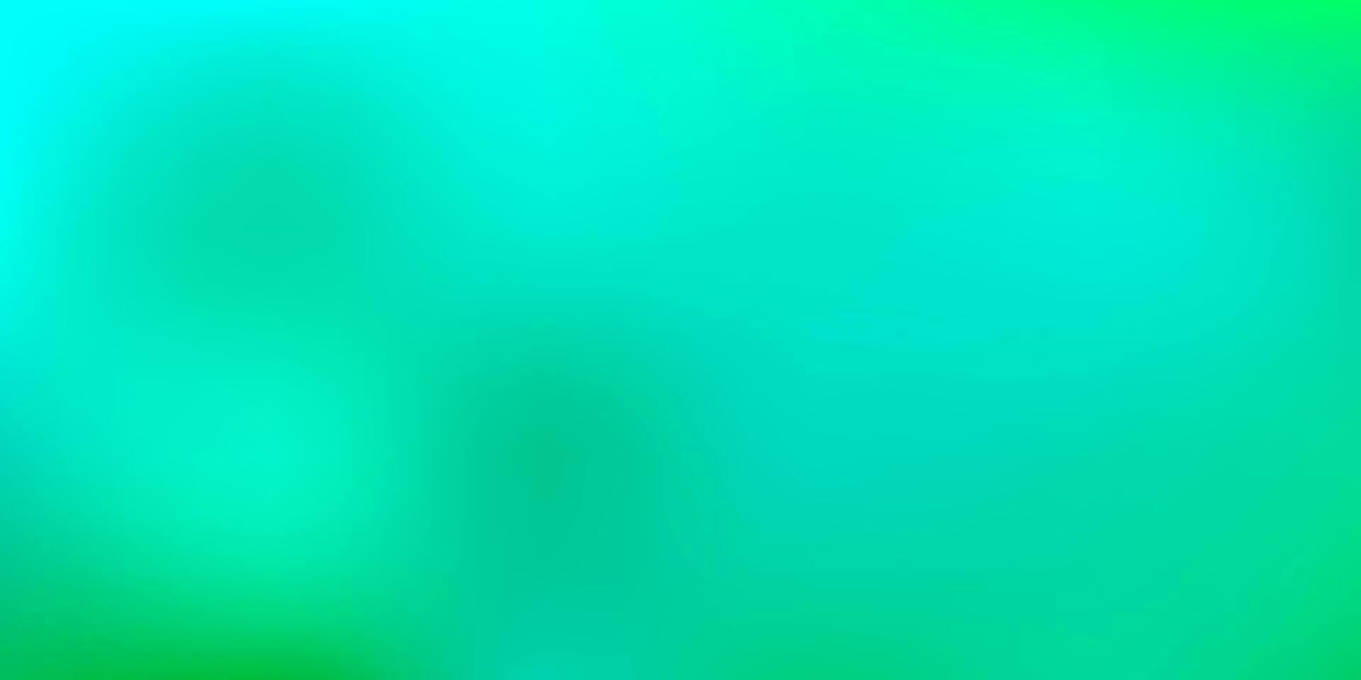 Light Green vector gradient blur background.