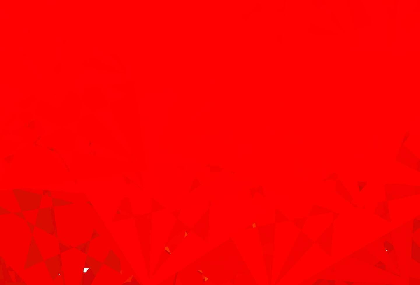Dark Green, Red vector background with polygonal forms.