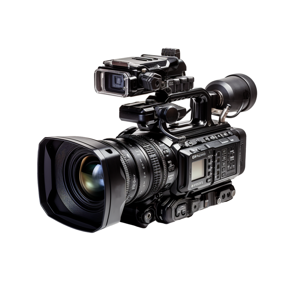 Video Camera, Video Camera Png, Film Camera, Transparent Background, AI