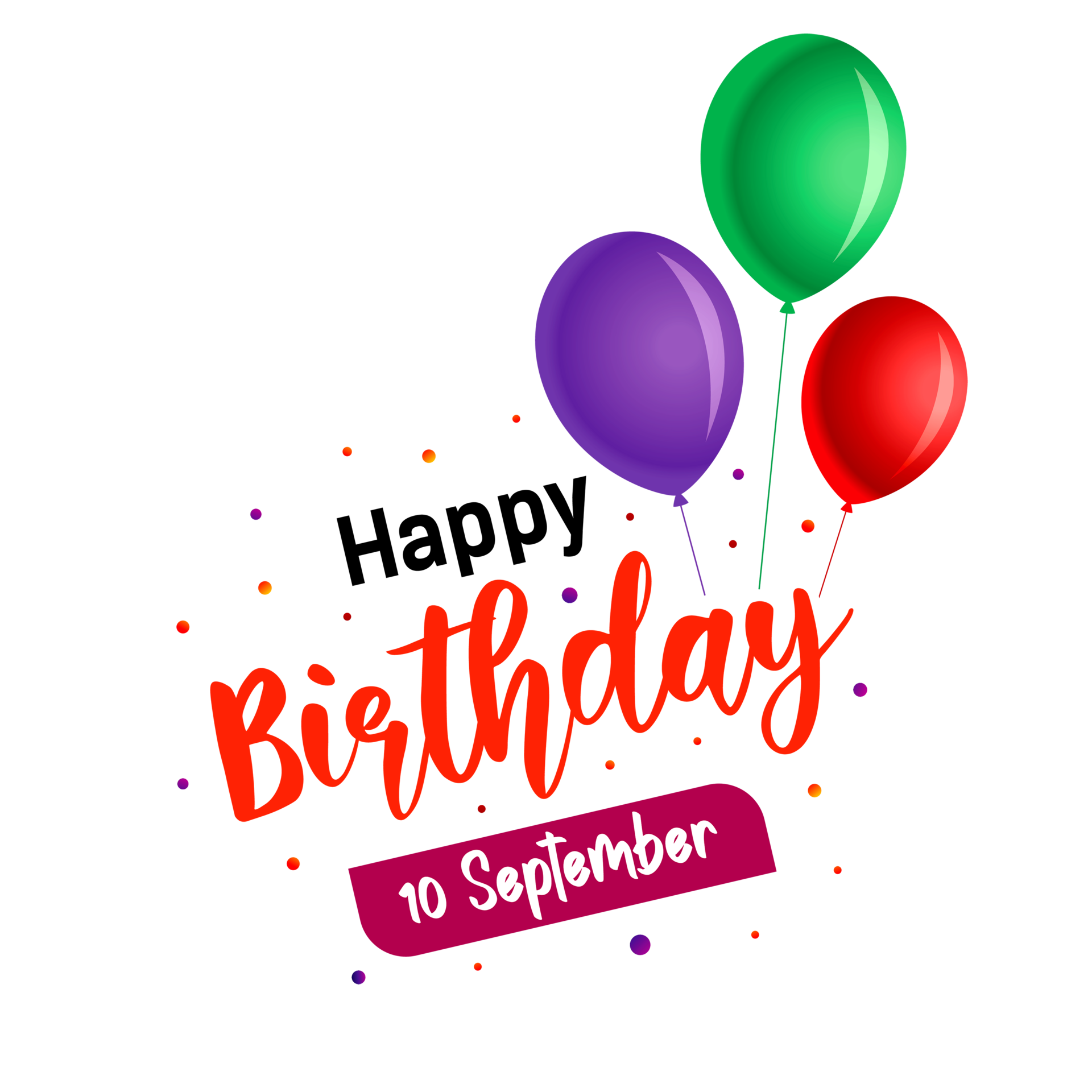 feliz aniversário, setembro 10, feliz aniversário png, feliz