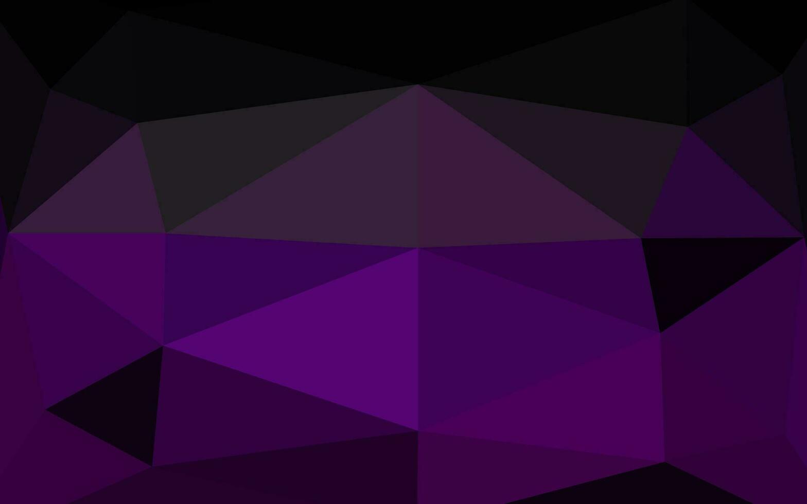Dark Purple vector polygon abstract backdrop.