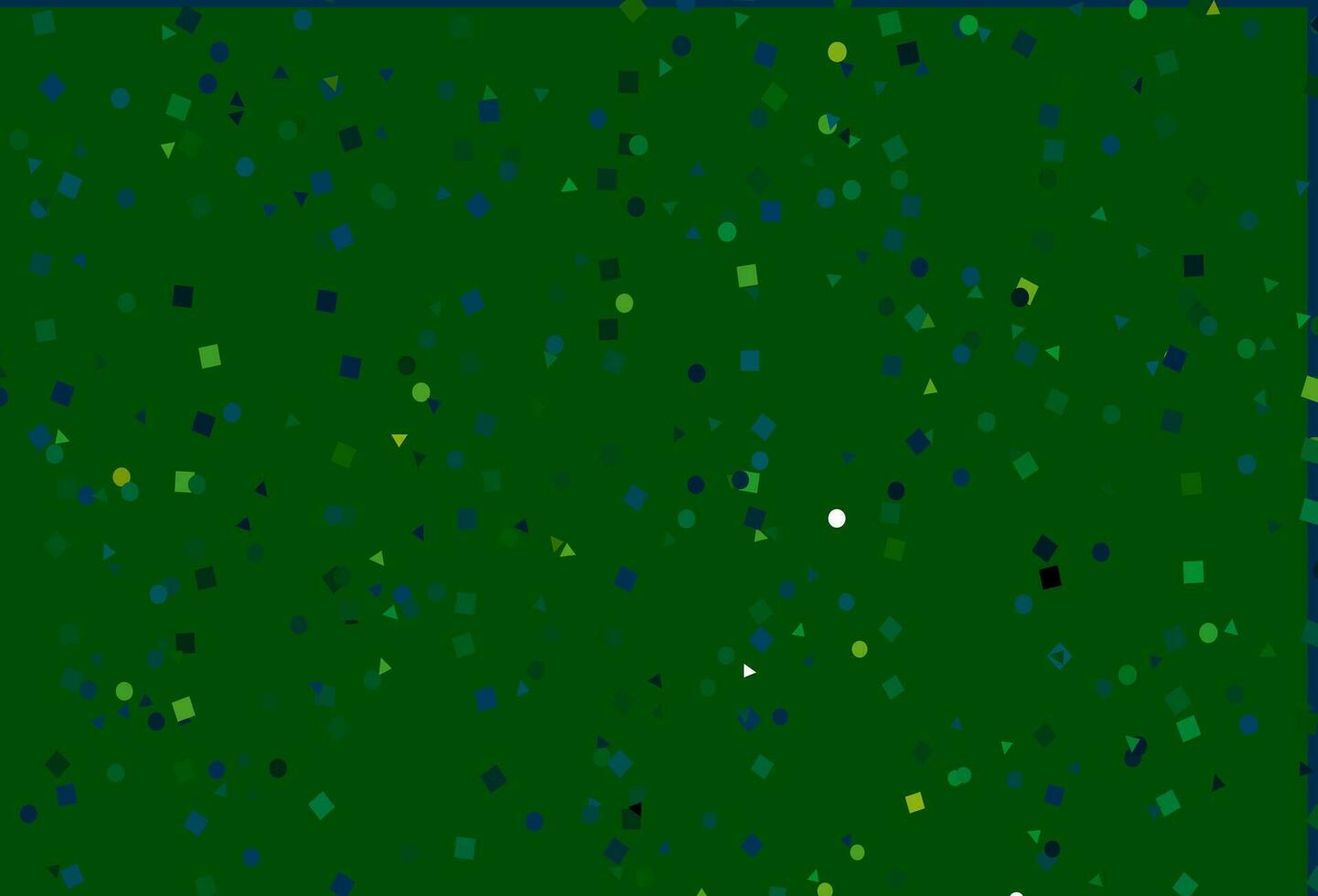 Light Blue, Green vector background with triangles, circles, cubes.