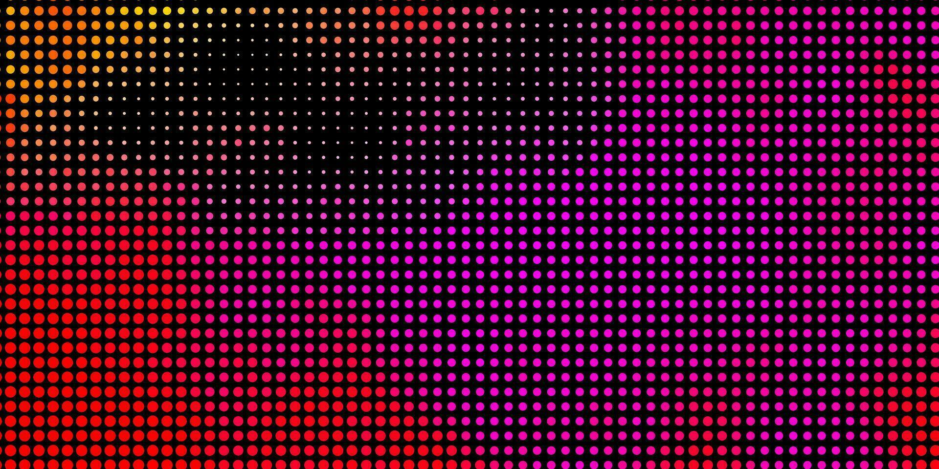 Light Pink, Yellow vector pattern with circles.