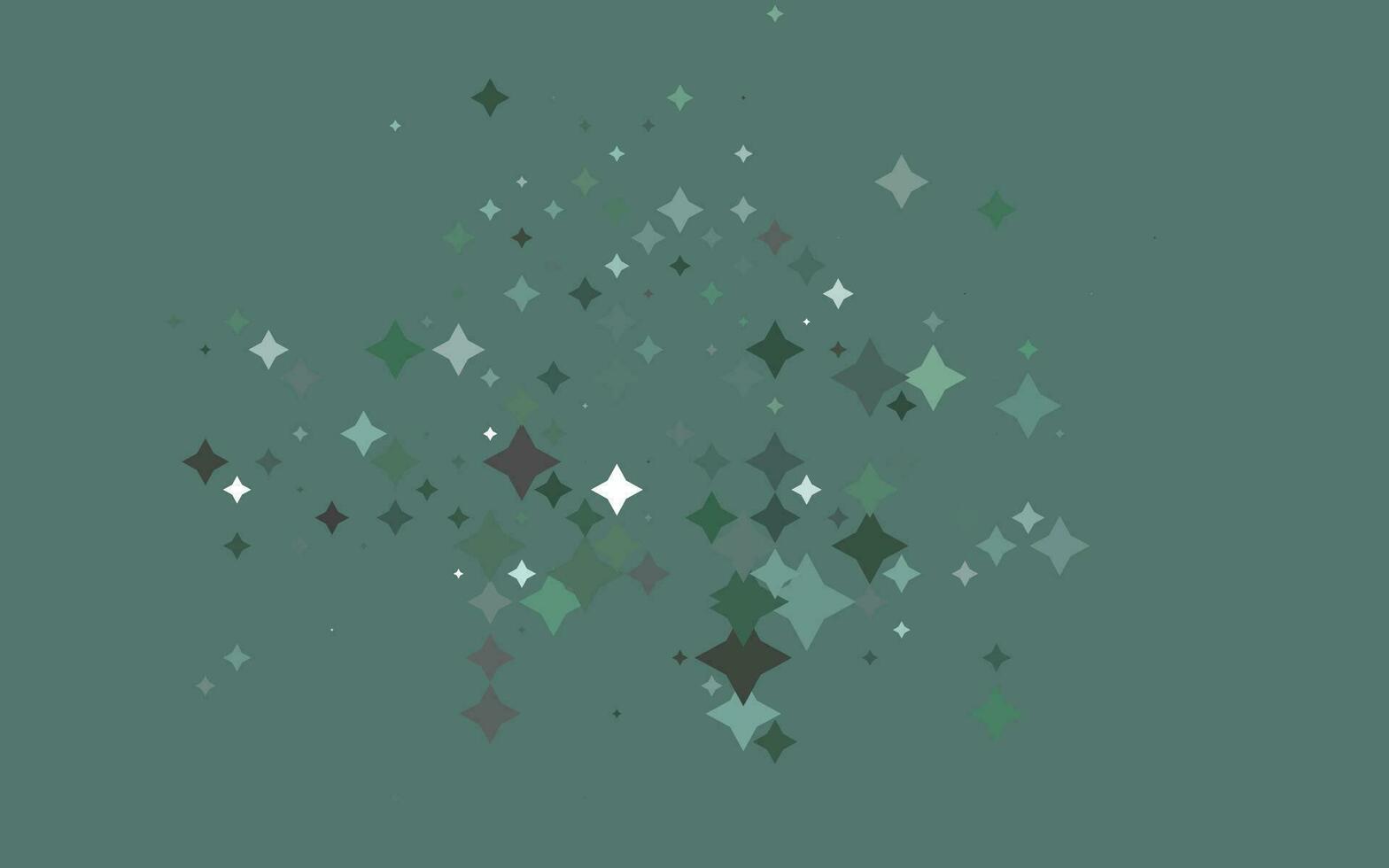 Light Black vector template with sky stars.