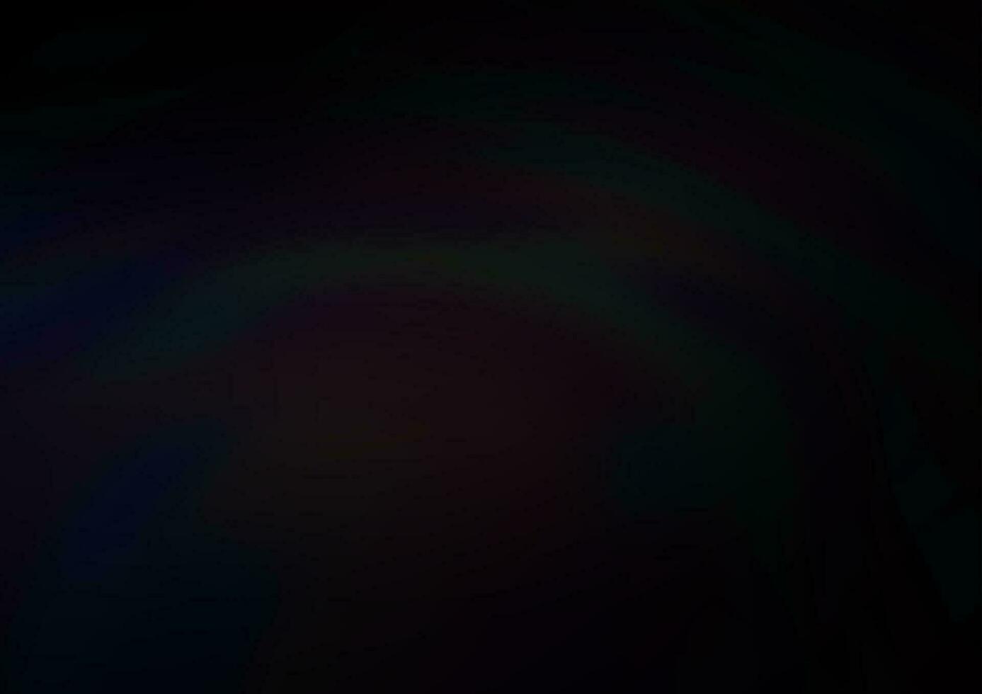 Dark Black vector bokeh pattern.