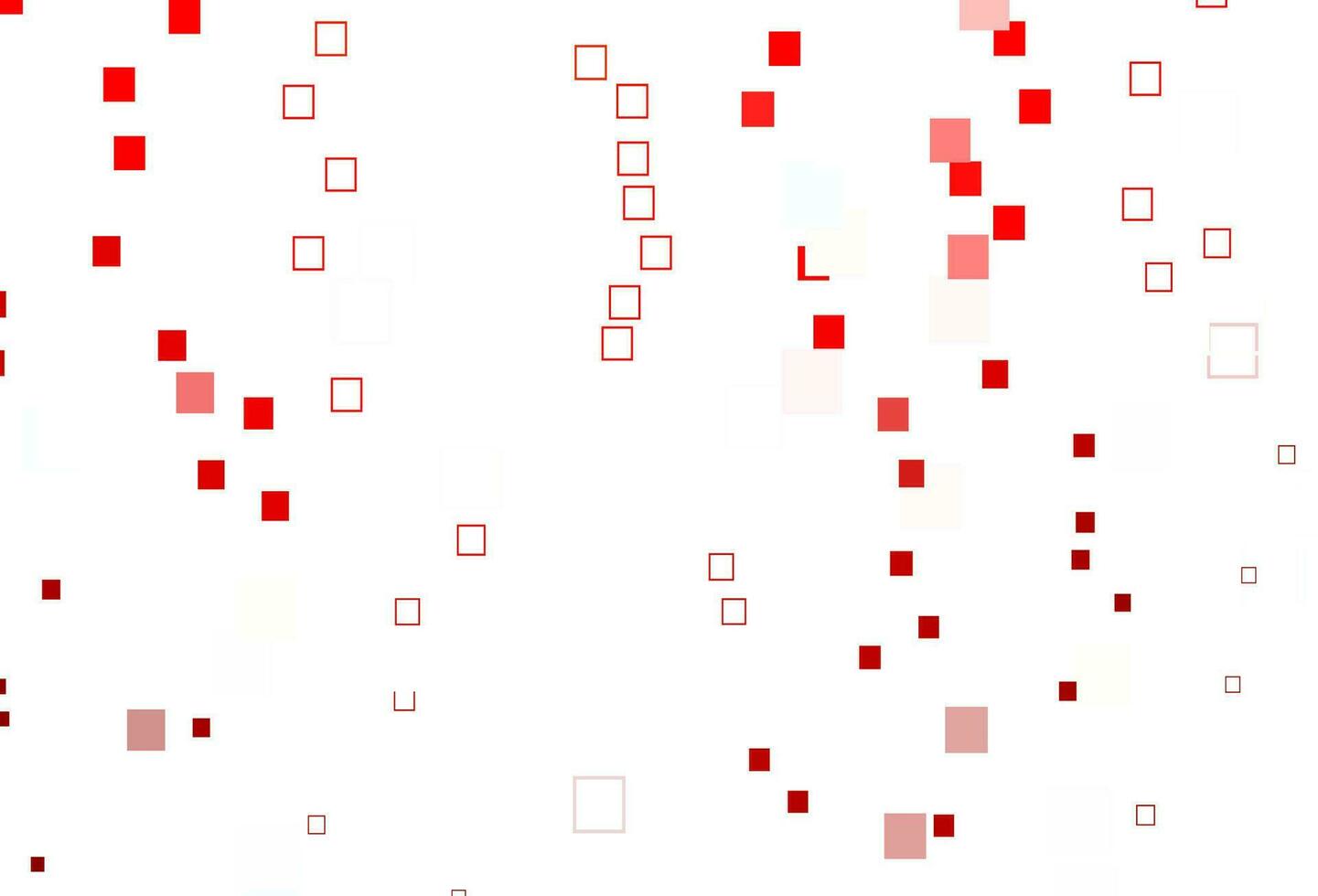 Light Red vector pattern with crystals, rectangles.