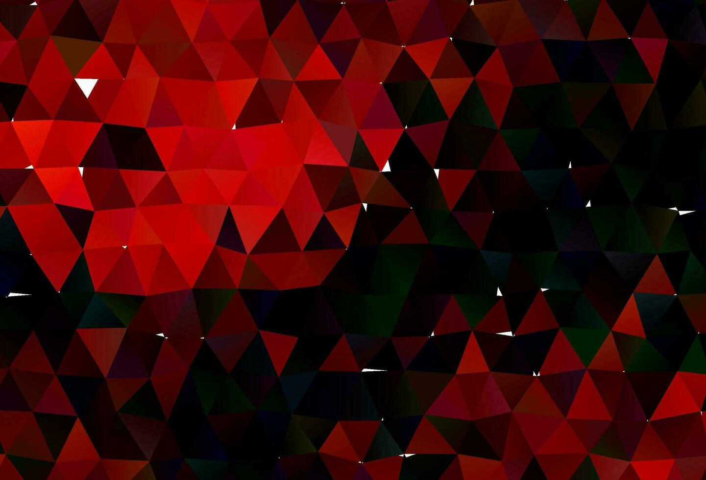 Light Red vector polygon abstract background.