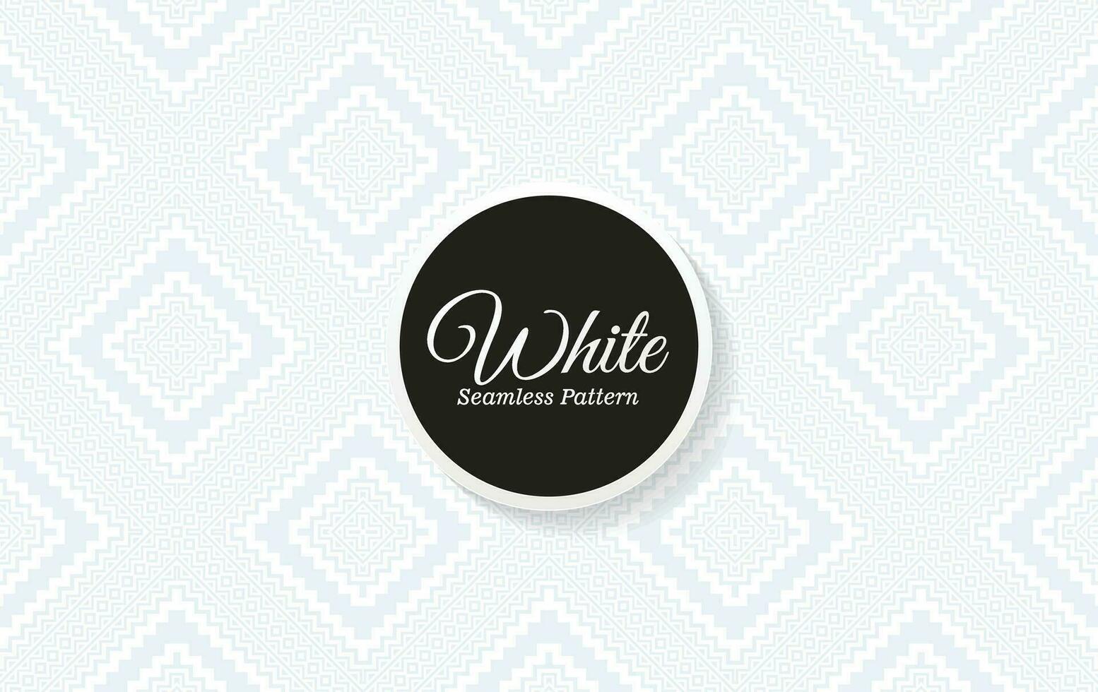 elegant white seamless pattern design vector