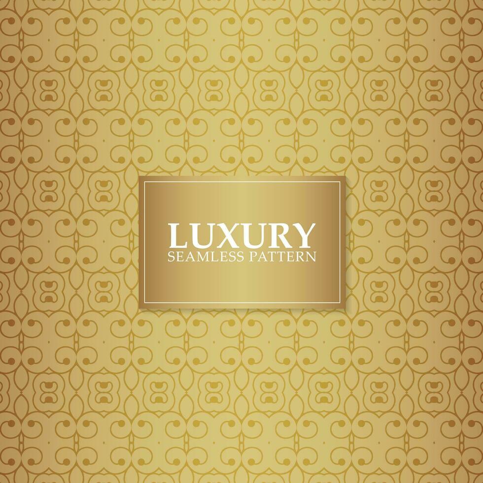 elegant gold abstract line pattern vector