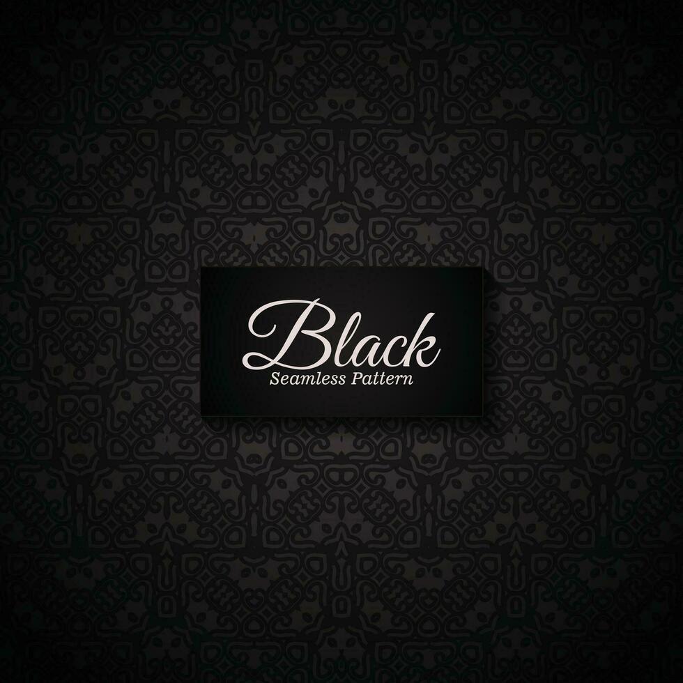 dark ethnic seamless pattern template vector
