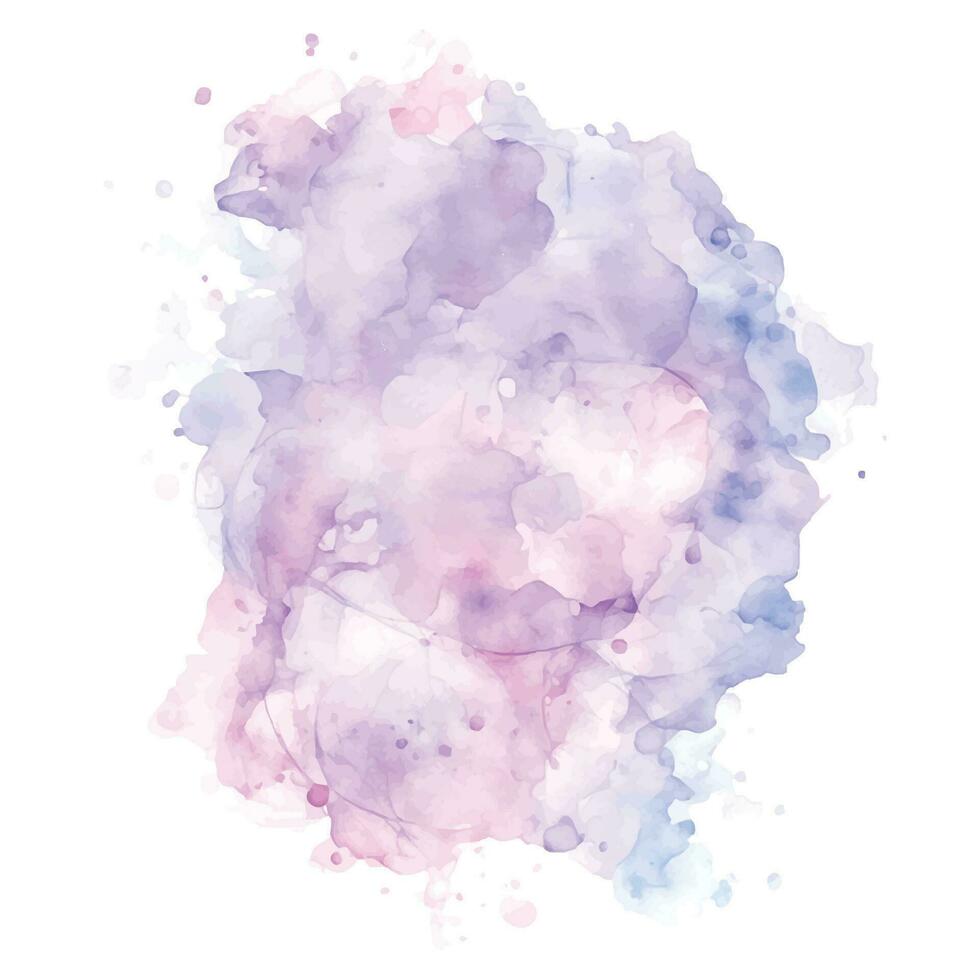 Watercolor stains abstract background vector