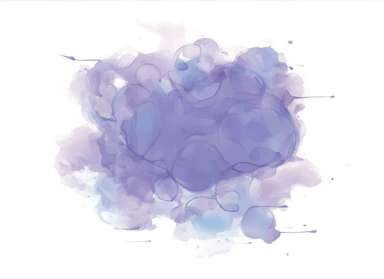 Watercolor stains abstract background vector