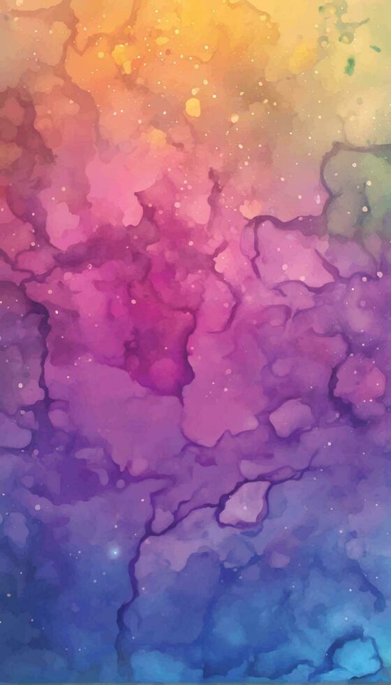 Watercolor stains abstract background vector