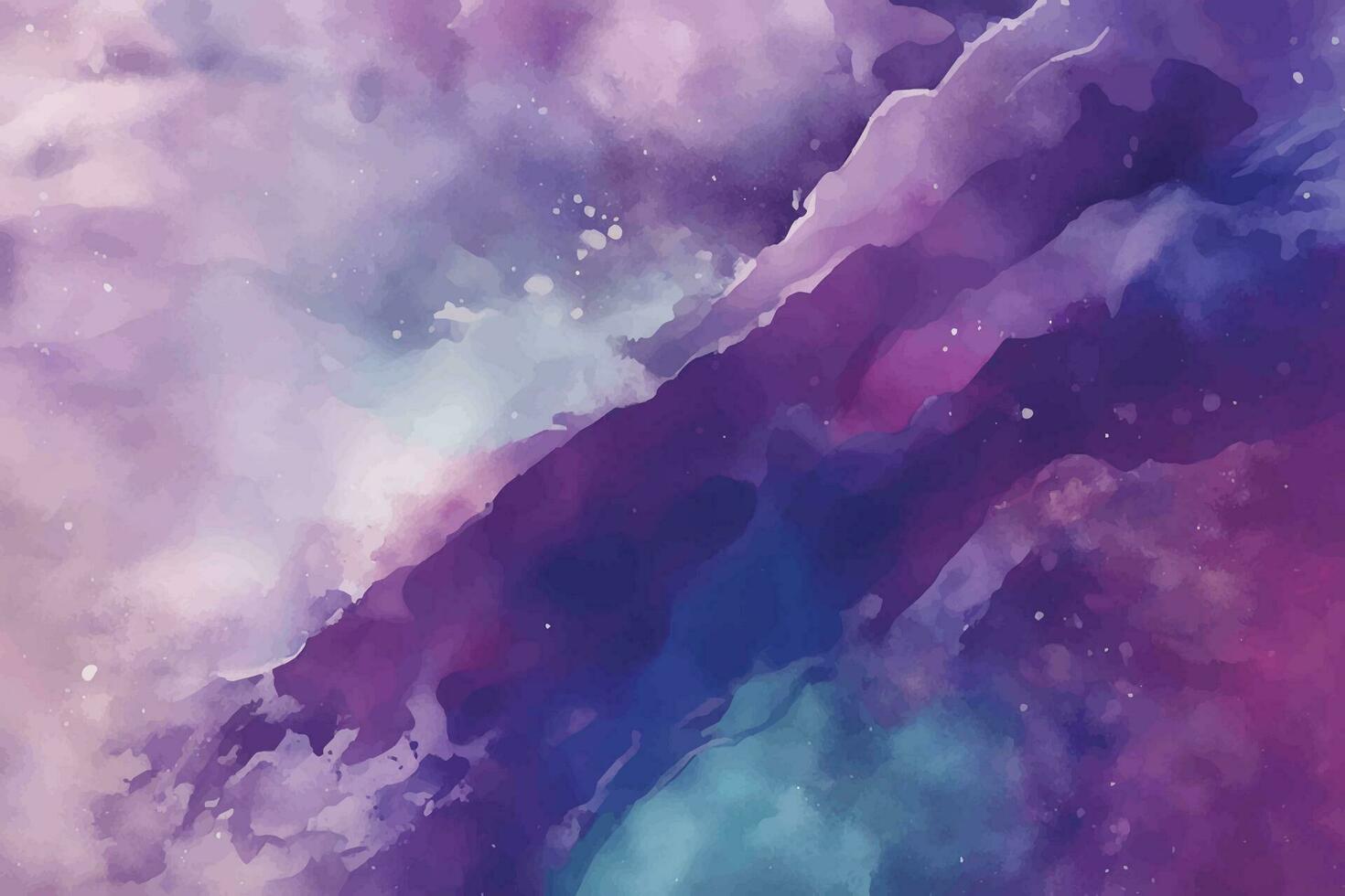 Watercolor stains abstract background vector
