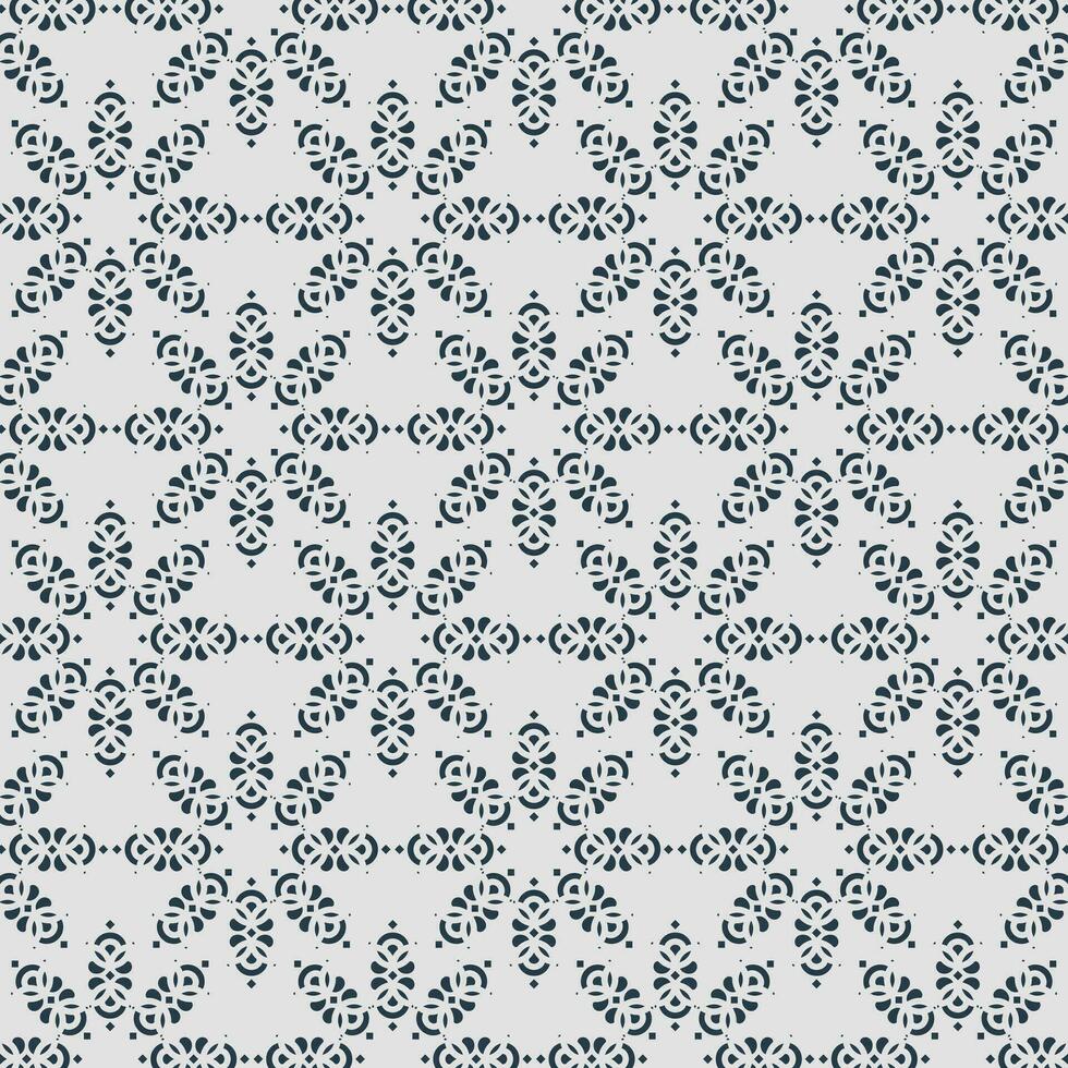 Flat mandala seamless pattern template vector