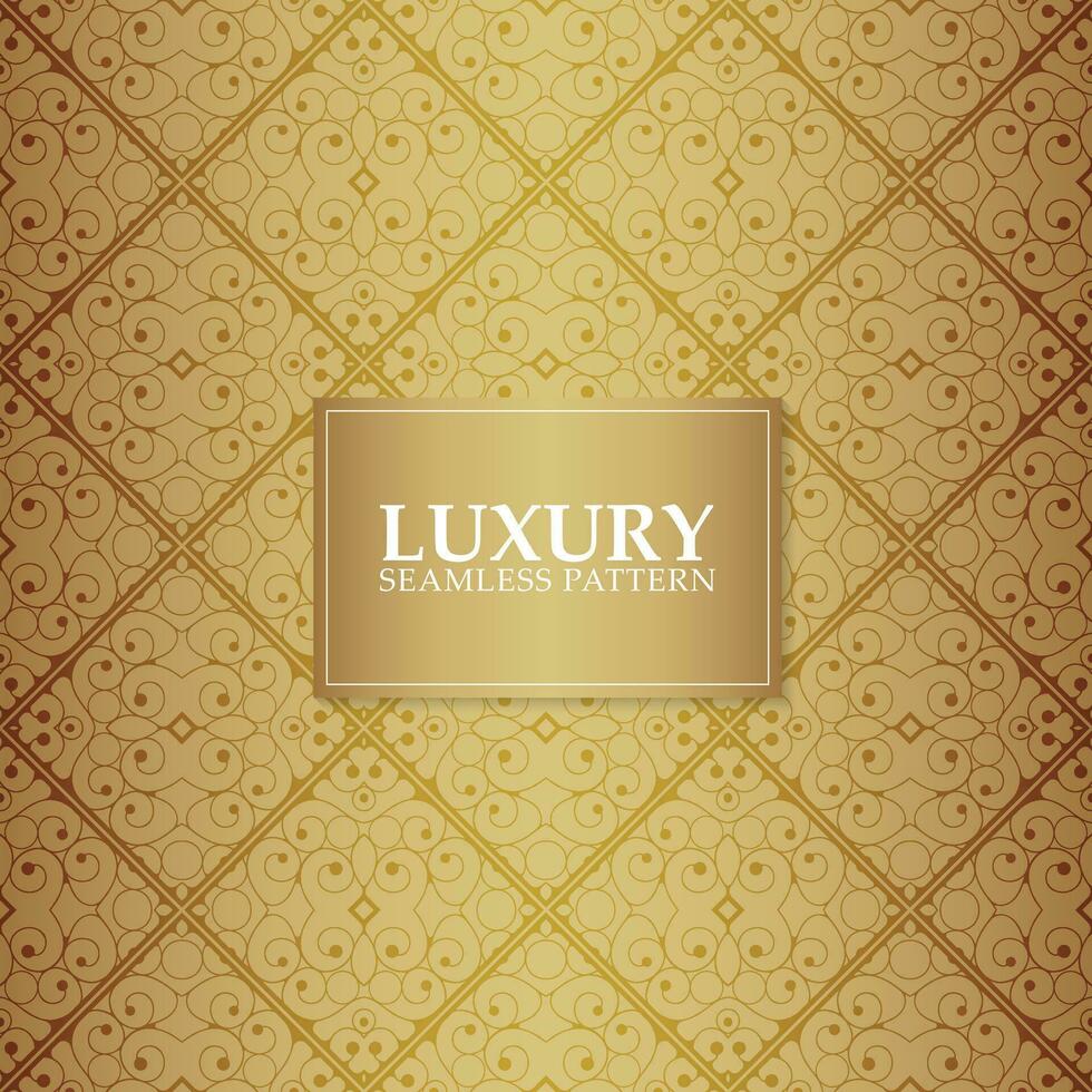 elegant gold abstract line pattern vector