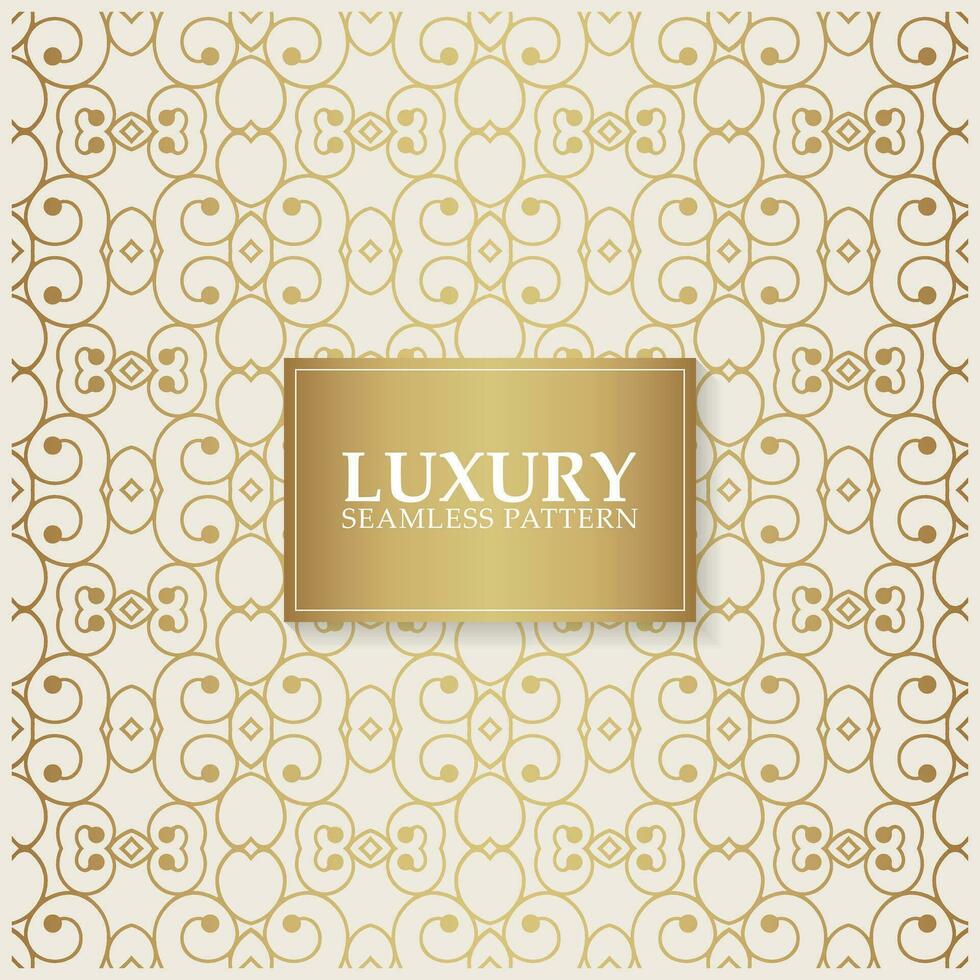 elegant gold abstract line pattern vector