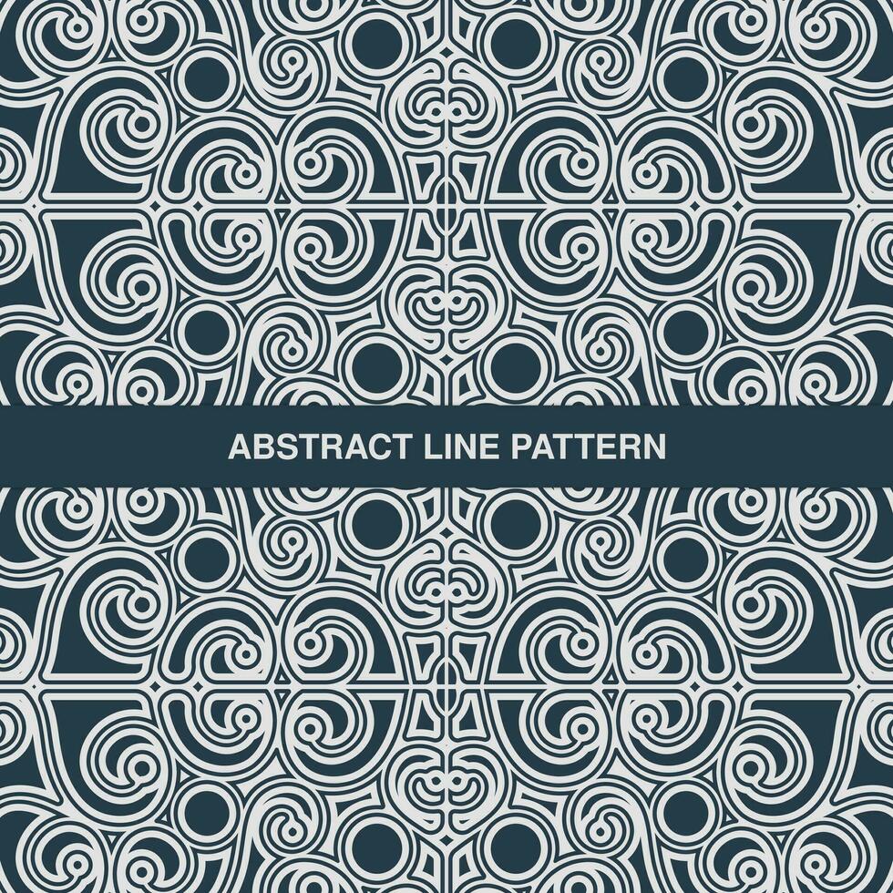Vector seamless geometric pattern texture