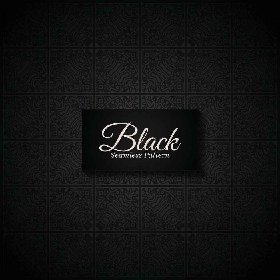 dark ethnic seamless pattern template vector