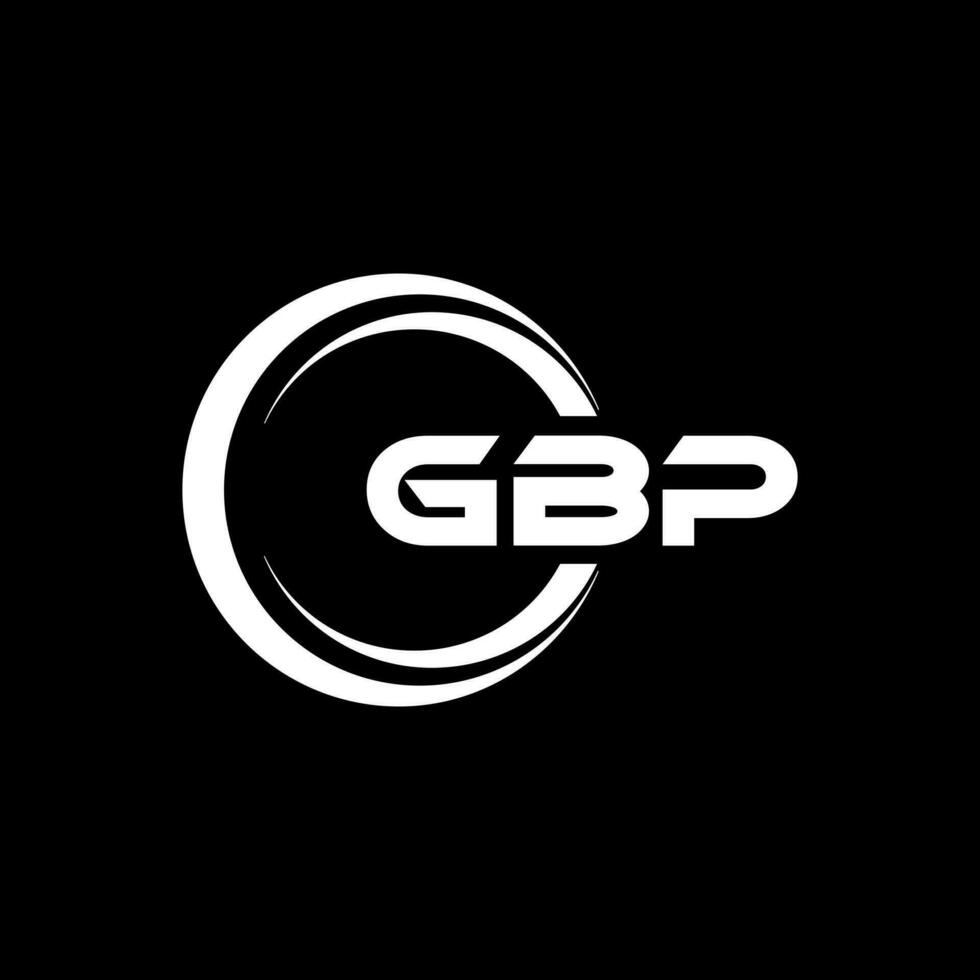 GBP Logo Design, Inspiration for a Unique Identity. Modern Elegance and Creative Design. Watermark Your Success with the Striking this Logo. vector