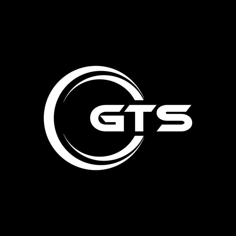 gts logo diseño, inspiración para un único identidad. moderno elegancia y creativo diseño. filigrana tu éxito con el sorprendentes esta logo. vector