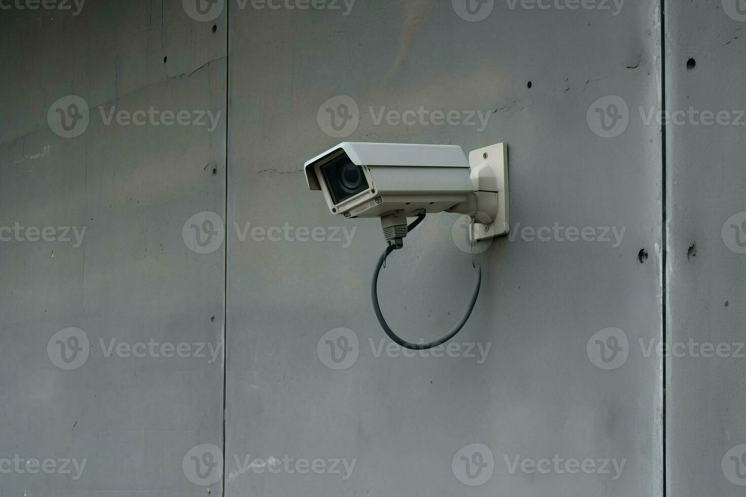 Security camera building. Generate Ai photo