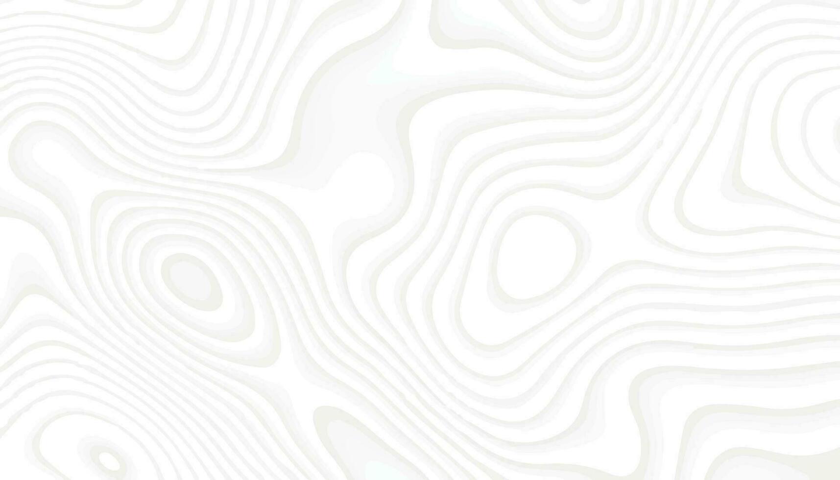 white abstract background with wavy lines vector