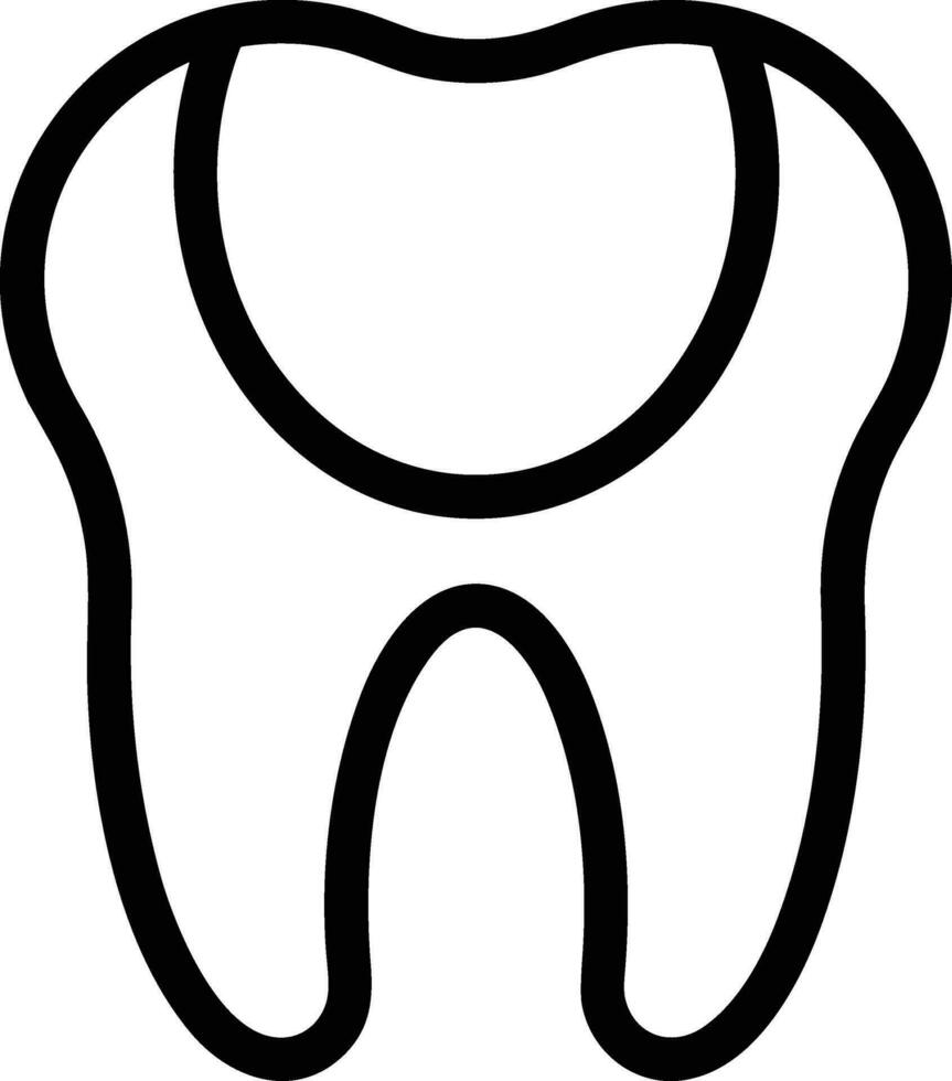 diente dentista icono símbolo imagen vector. ilustración de el dental medicina símbolo diseño gráfico imagen vector