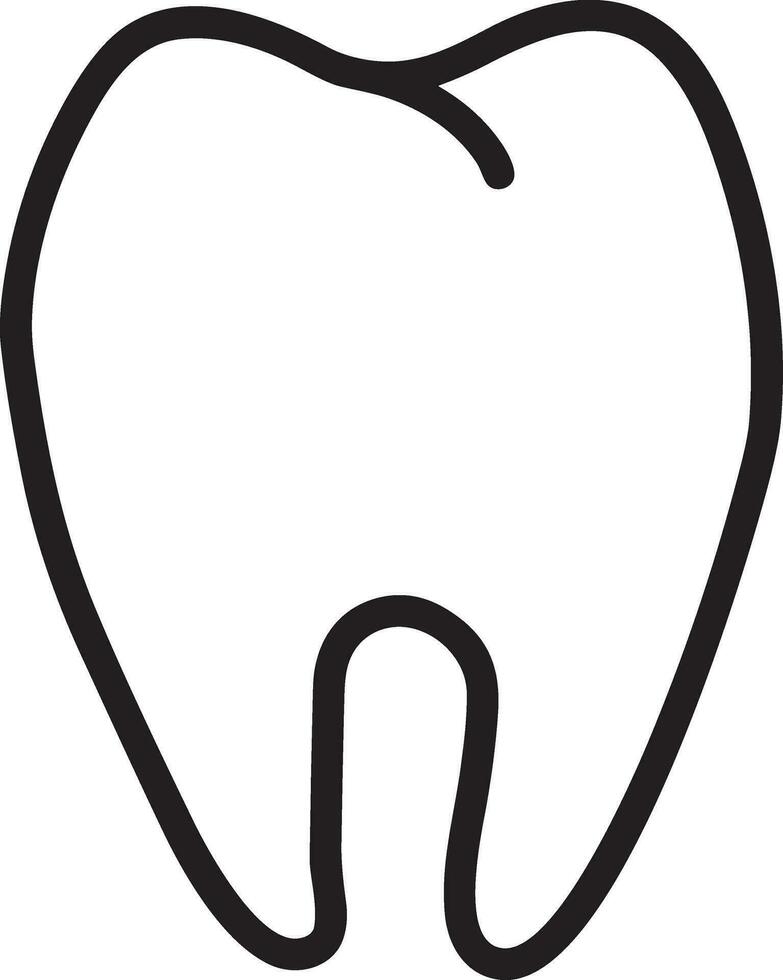 diente dentista icono símbolo imagen vector. ilustración de el dental medicina símbolo diseño gráfico imagen vector