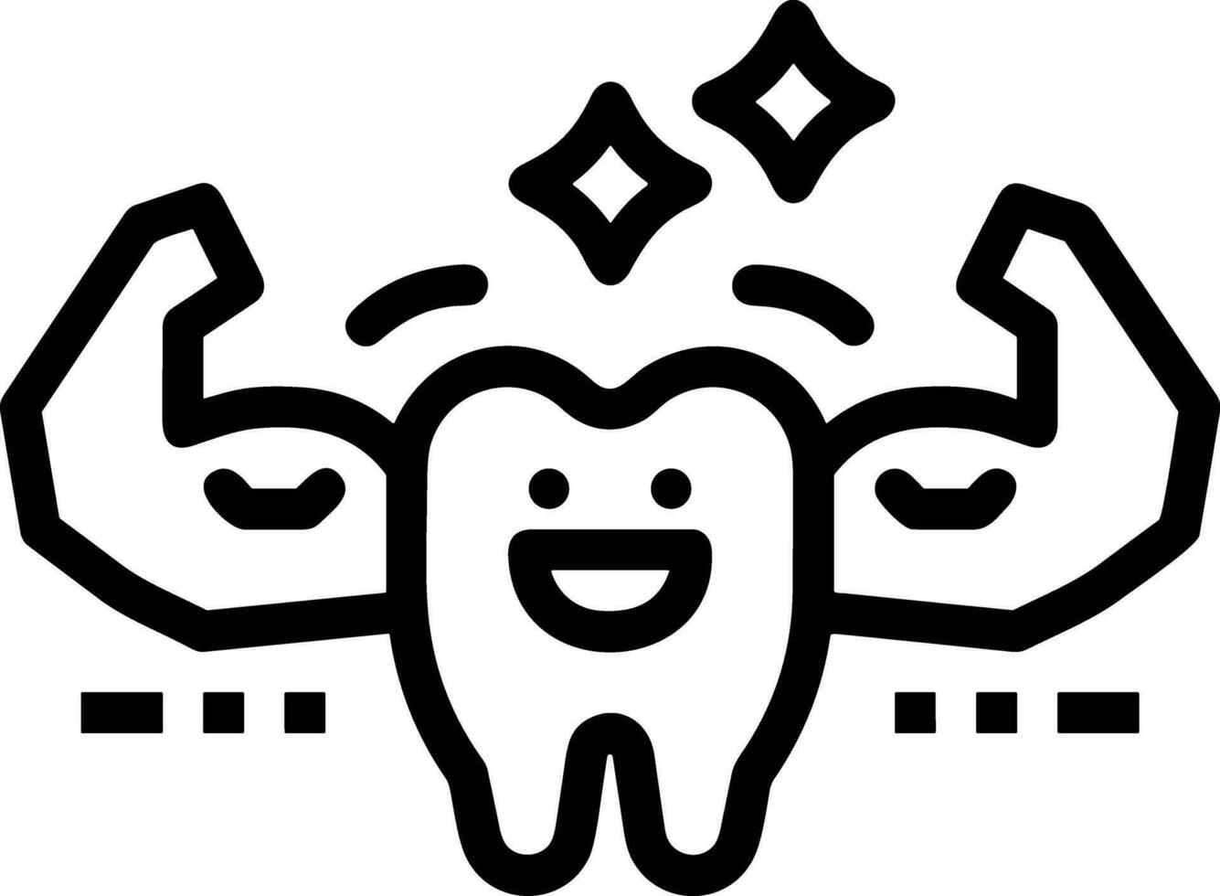 diente dentista icono símbolo imagen vector. ilustración de el dental medicina símbolo diseño gráfico imagen vector