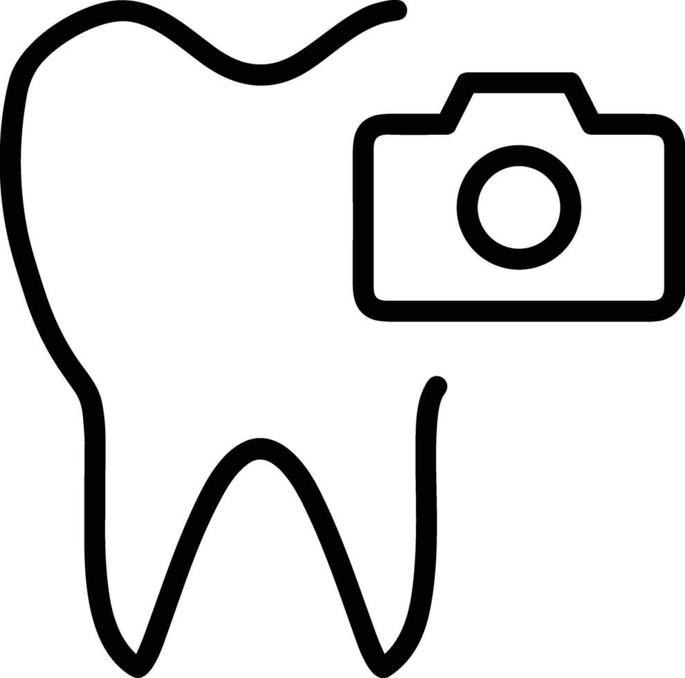 diente dentista icono símbolo imagen vector. ilustración de el dental medicina símbolo diseño gráfico imagen vector