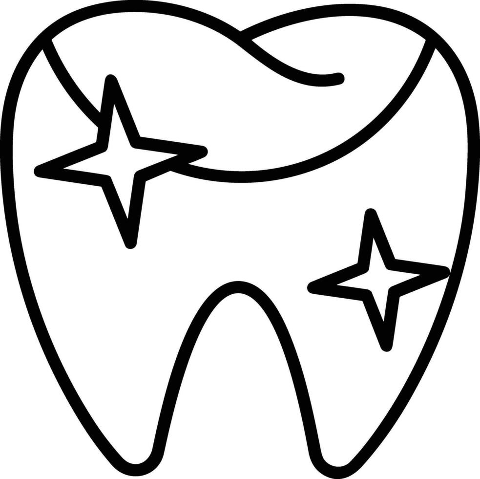 diente dentista icono símbolo imagen vector. ilustración de el dental medicina símbolo diseño gráfico imagen vector