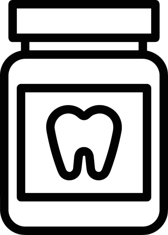 diente dentista icono símbolo imagen vector. ilustración de el dental medicina símbolo diseño gráfico imagen vector