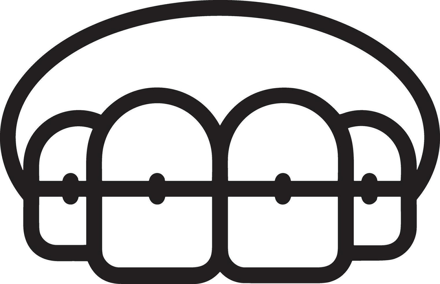 Tooth dentist icon symbol image vector. Illustration of the dental medicine symbol design graphic image vector