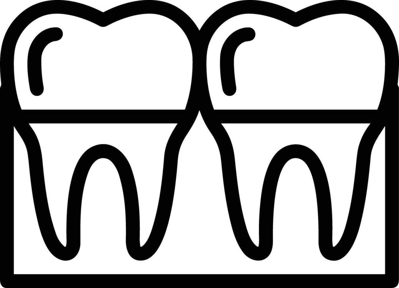 Tooth dentist icon symbol image vector. Illustration of the dental medicine symbol design graphic image vector