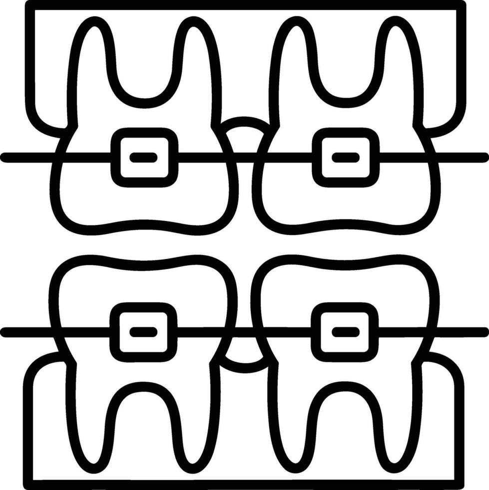 diente dentista icono símbolo imagen vector. ilustración de el dental medicina símbolo diseño gráfico imagen vector