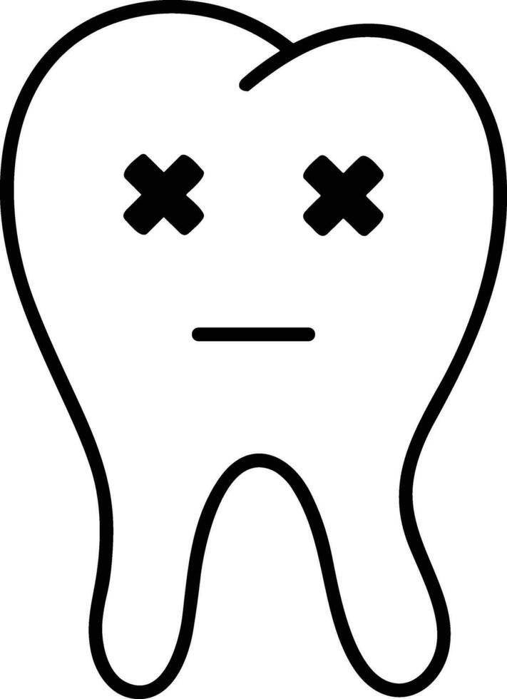 Tooth dentist icon symbol image vector. Illustration of the dental medicine symbol design graphic image vector