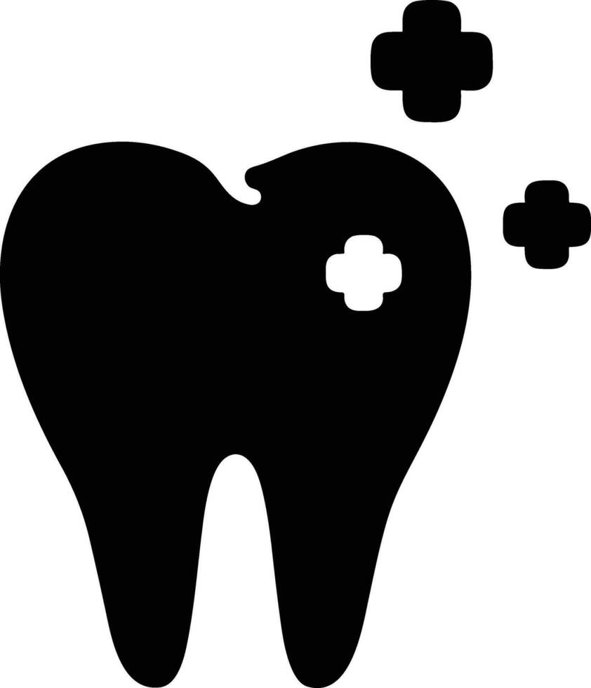 diente dentista icono símbolo imagen vector. ilustración de el dental medicina símbolo diseño gráfico imagen vector